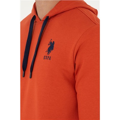 Erkek Kiremit Basic Sweatshirt