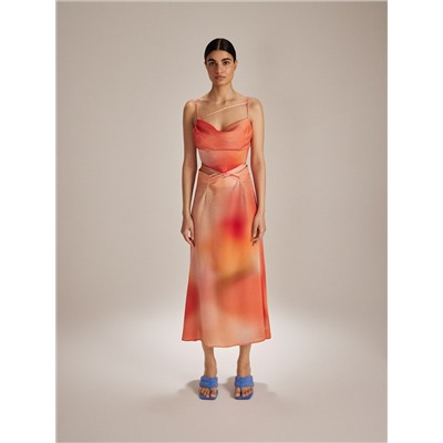 Top aus Satin