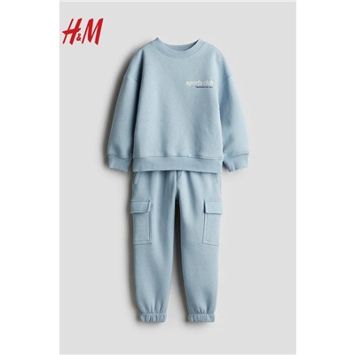 Костюм для мальчиков, свитшот и штаны ❤️ H&*M оф сайт, распродажа