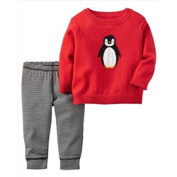 2-Piece Little Sweater Set