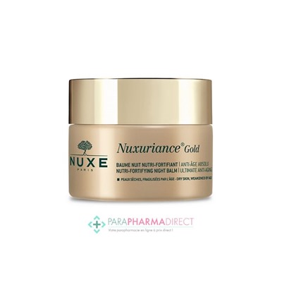 Nuxe Nuxuriance Gold Baume Nuit Nutri-Fortifiant Anti-Âge Absolu 50ml