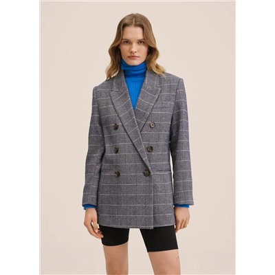 Americana oversize lana -  Mujer | MANGO OUTLET Melilla