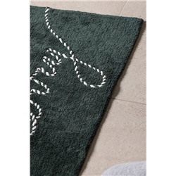 Espritmer Banyo Paspas - Yeşil/Beyaz - 50x80 cm