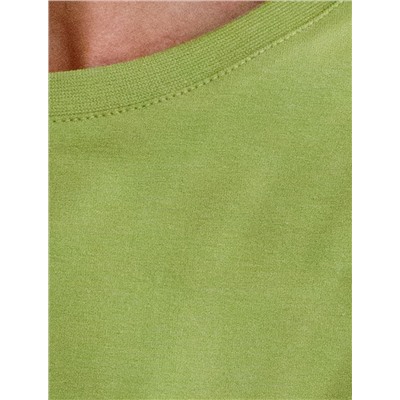 Футболка из премиального хлопка с эластаном