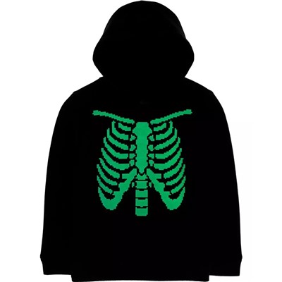 OshKosh | Kid Glow-In-The-Dark Skeleton Hoodie