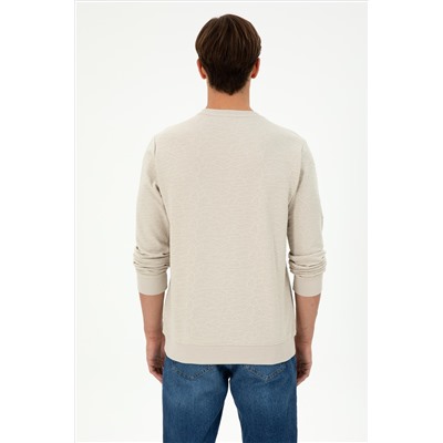 Erkek Taş Sweatshirt