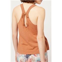Top Jyllie Camel jaspeado