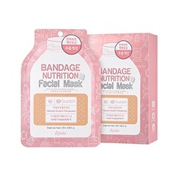 МАСКА ДЛЯ ЛИЦА БАНДАЖ ПИТАТЕЛЬНАЯ 25 МЛ / ESFOLIO BANDAGE NUTRITION FACIAL MASK 25 ML