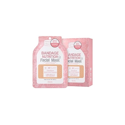 МАСКА ДЛЯ ЛИЦА БАНДАЖ ПИТАТЕЛЬНАЯ 25 МЛ / ESFOLIO BANDAGE NUTRITION FACIAL MASK 25 ML