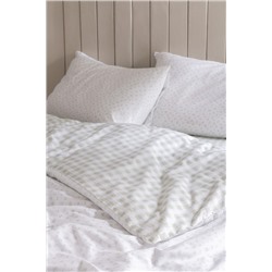 Botie King Size %100 Pamuk Ranforce Baskılı Nevresim Takımı - Haki
