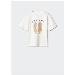 Camiseta estampada algodón -  Niño | MANGO OUTLET España