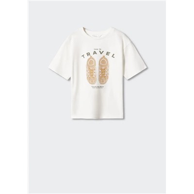 Camiseta estampada algodón -  Niño | MANGO OUTLET España