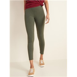 High-Waisted Jersey Leggings for Women