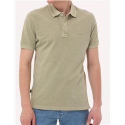 Açık Yeşil Slim Fit Dokulu Polo Yaka Tişört