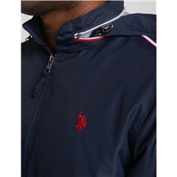 SIGNATURE STRIPE STOW HOOD JACKET