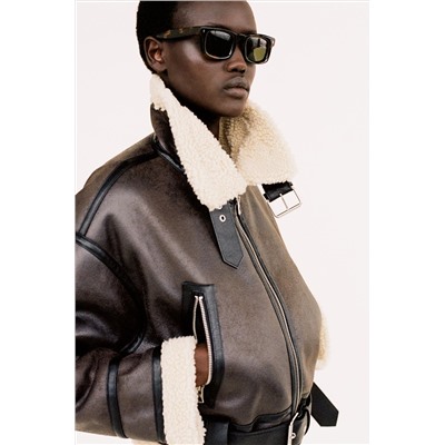SHORT DOUBLE-FACED JACKET