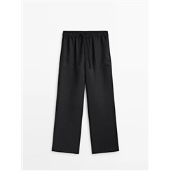 PANTALÓN JOGGING LINO BOLSILLO CARPINTERO