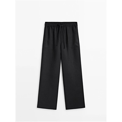 PANTALÓN JOGGING LINO BOLSILLO CARPINTERO