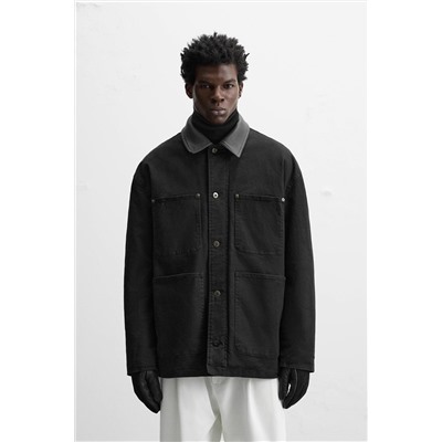 PARKA ACOLCHADA COMBINADO
