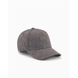 VISOR HAT WITH TONE-ON-TONE MONOGRAM