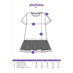 Платье PLAYTODAY, 1103299
