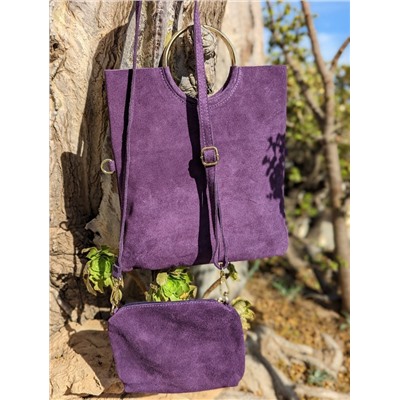 Сумка - трансформер PELLE- SHOPPER ASA  (440) violeta АКЦИЯ