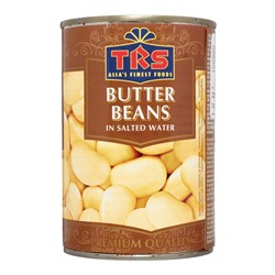 TRS Canned Bolied Butter Beans Консервированная фасоль Лима 400г