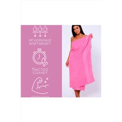 Полотенце банное махровое Софатекс 100х180 для ванны и душа НАТАЛИ #1019139