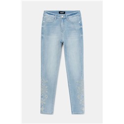 Pantalón vaquero skinny tobillero