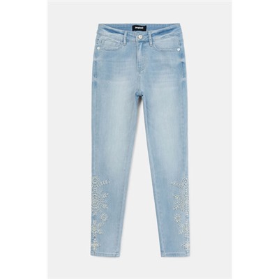 Pantalón vaquero skinny tobillero
