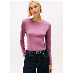 Long-Sleeve Crewneck Favorite T-Shirt