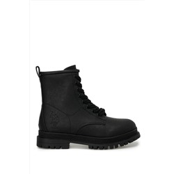 U.S. Polo Assn. EMMA 3PR Siyah Kadın Biker Bot