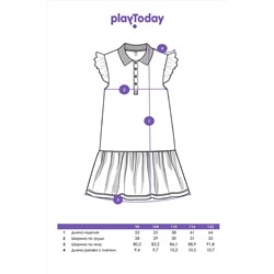 Платье PLAYTODAY, 1121620