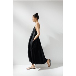 PANELLED MIDI DRESS