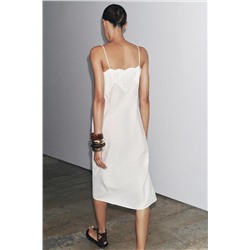 ZW COLLECTION EMBROIDERED STRAPPY DRESS