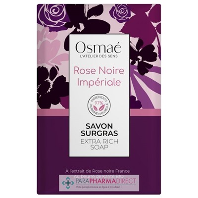 Osmaé Rose Noire Impériale - Savon Surgras 200g