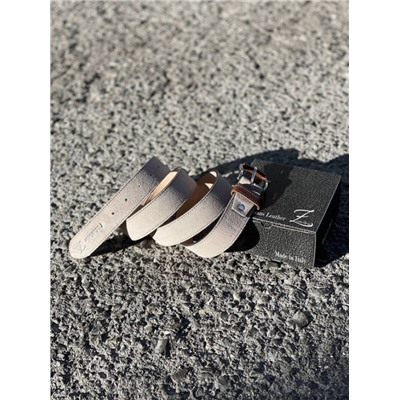 Ab.Zapatos Pelle cinturon (140) Perla
