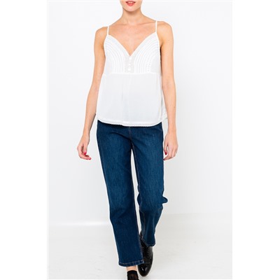 Camiseta de tirantes Blanco roto
