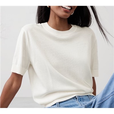 Forever Short-Sleeve Sweater