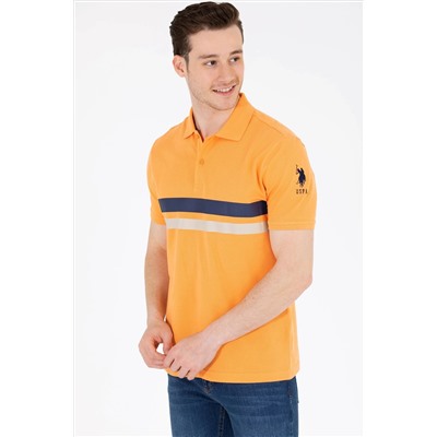 Erkek Turuncu Polo Yaka Tişört