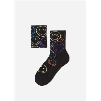 Kurze Sportsocken SmileyWorld® für Kinder