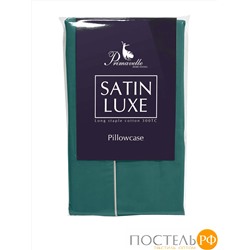 113310110-сгL45 Наволочка Satin Luxe 52х74 бирюза