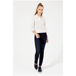U.S. Polo Assn., Kadın Koyu Mavi Jean Pantolon 50260576-DN0023
