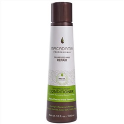 Macadamia Professional Hair Care Sulfate Weightless Repair Conditioner, Sheer Pecan, 10 Fl Oz (Pack of 1)