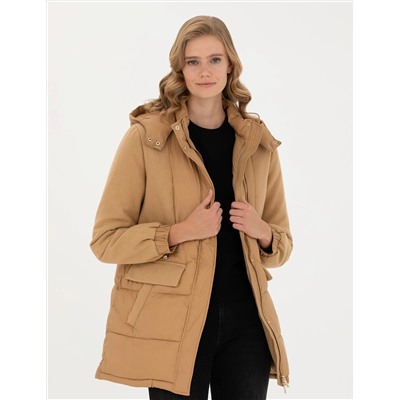 Bej Regular Fit Mont