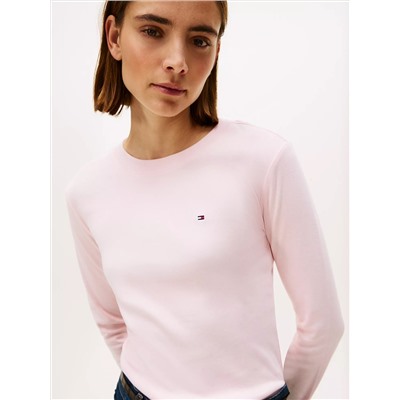 Long-Sleeve Crewneck Favorite T-Shirt