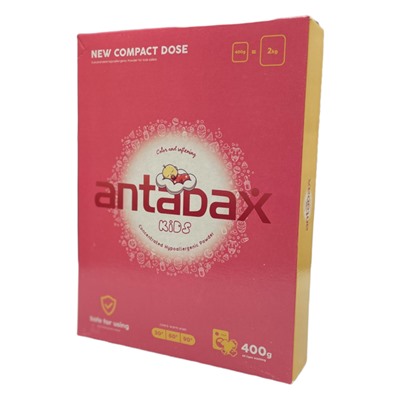 Детский стиральный порошок для цветного белья Antabax 400гр.