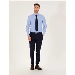 Mavi Slim Fit Uzun Kollu Klasik Gömlek