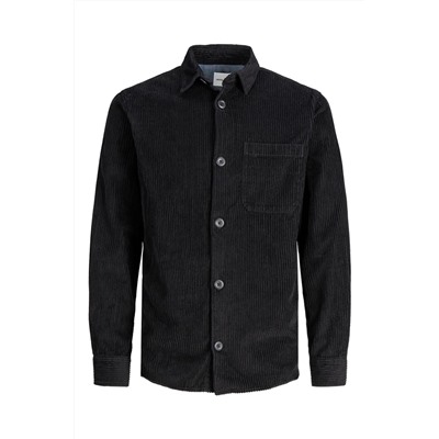 Camisa de terciopelo Negro