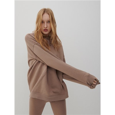 Oversized-Sweatshirt mit Kapuze